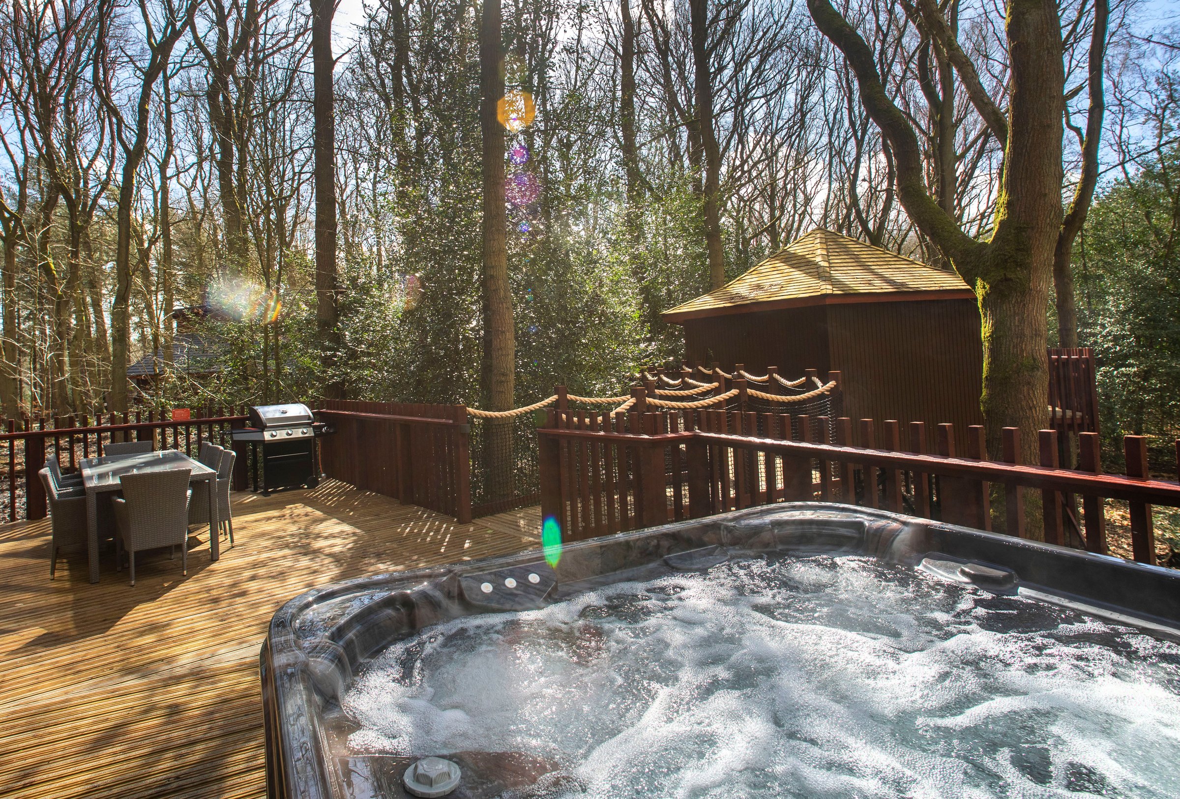 Golden Oak Treehouse at Delamere Forest, Cheshire