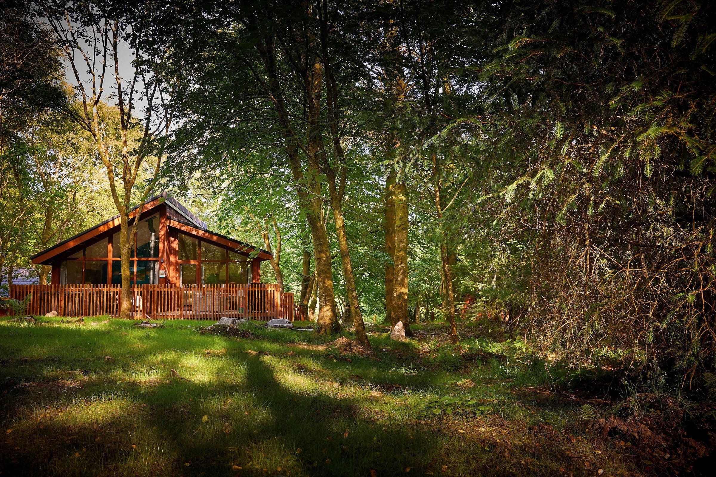 Log cabins & lodges in Wales