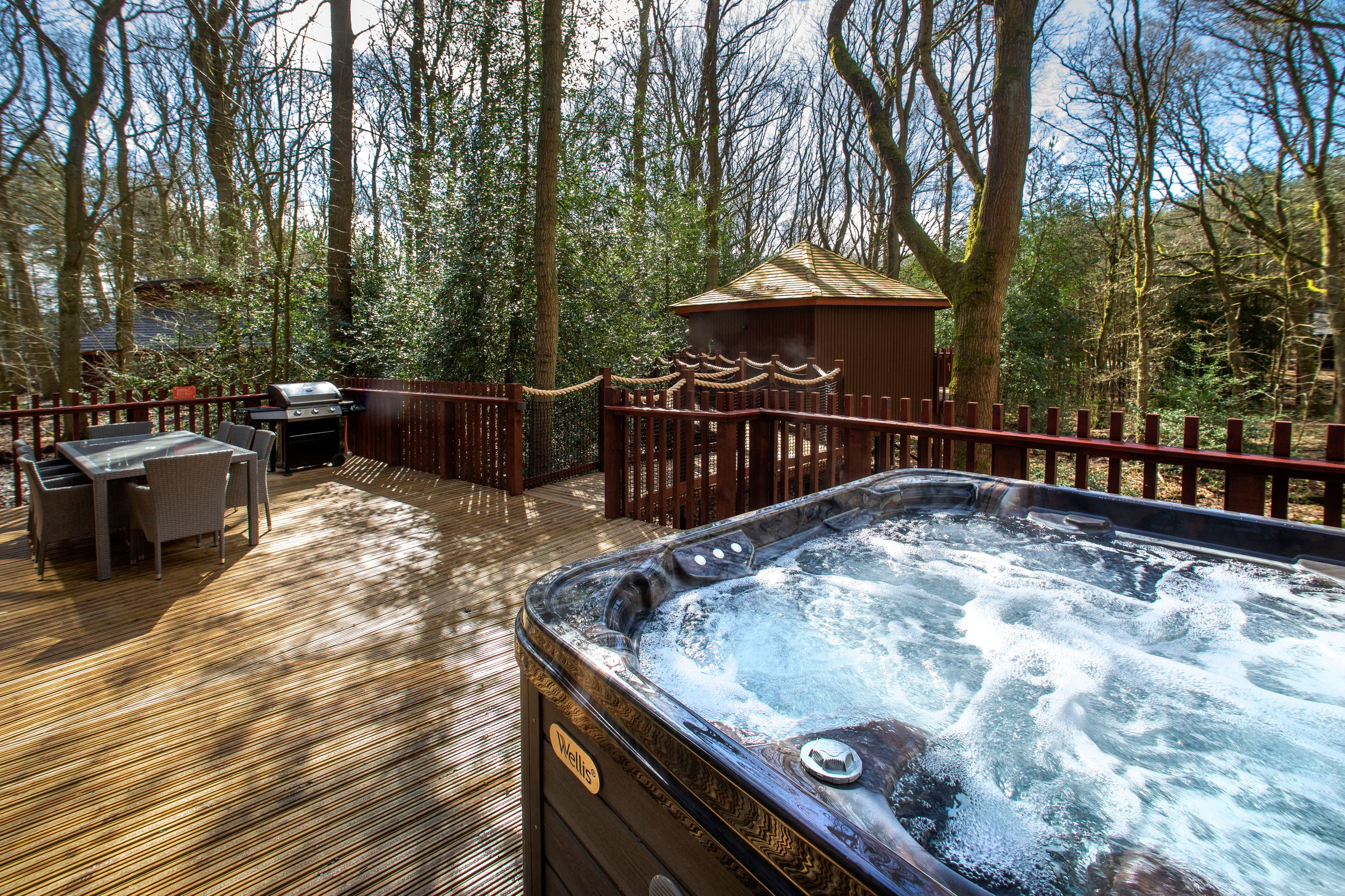 Hot Tub Lodges in the UK