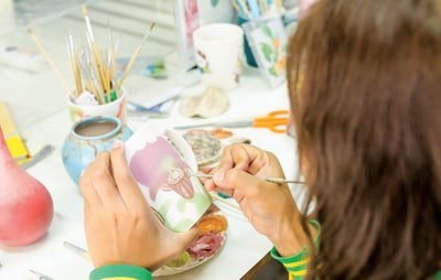 Adult Pottery & Prosecco