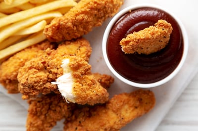 Takeaway chicken combo