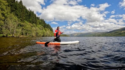 Stand up paddleboarding