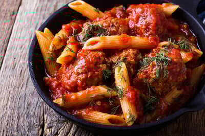 Takeaway pasta