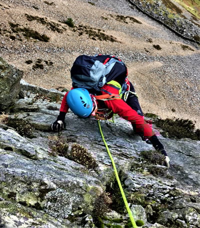 Rock climbing