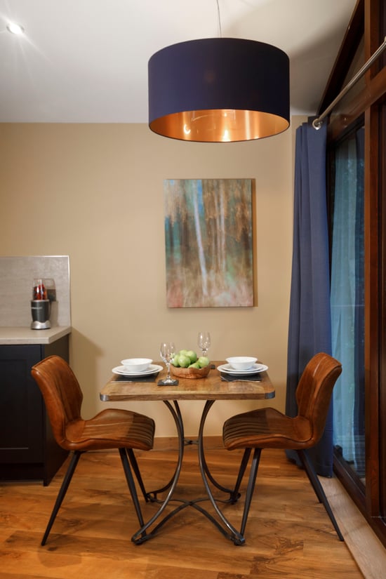 Golden Oak Hideaway dining room