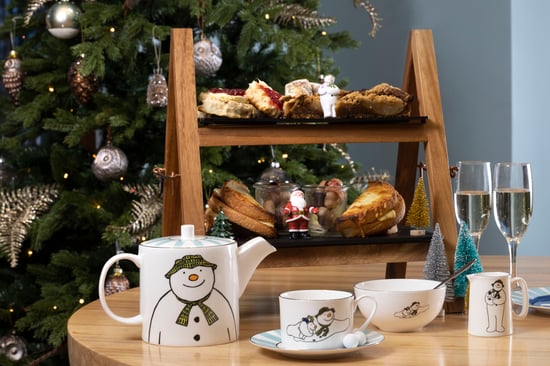 The Snowman and the Snowdog afternoon tea at Forest Holidays
