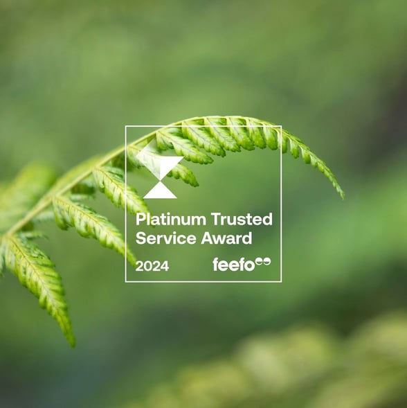 We’re Feefo Platinum Trusted Award Winners