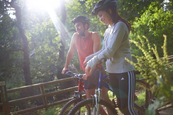 Explore local areas by bike