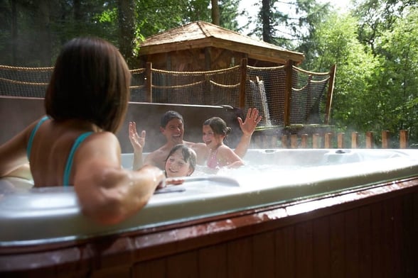 Hot tub holidays for the family