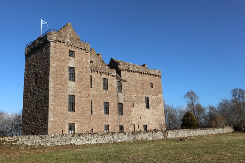 Huntingtower Castle in Scotland