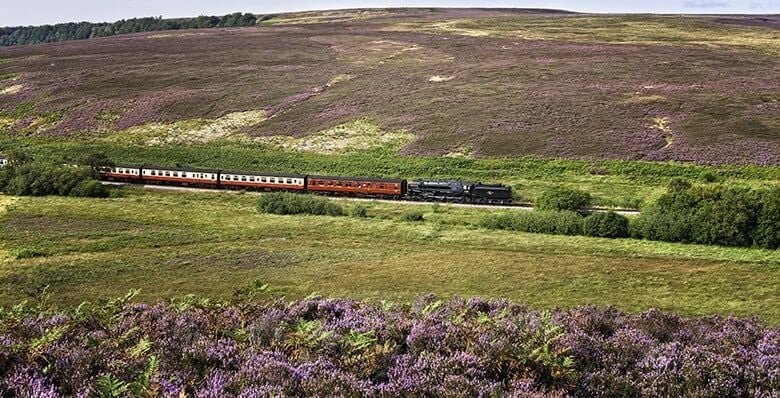 North Yorkshire steam train