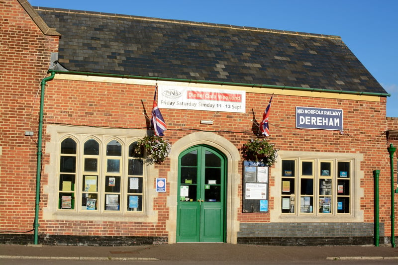 Dereham Railway Station, Norfolk, UK
