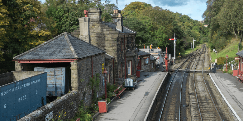 Goathland station in Yorkshire
