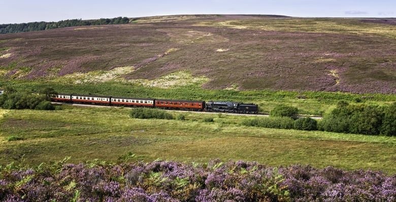 National Yorkshire Railway steam train