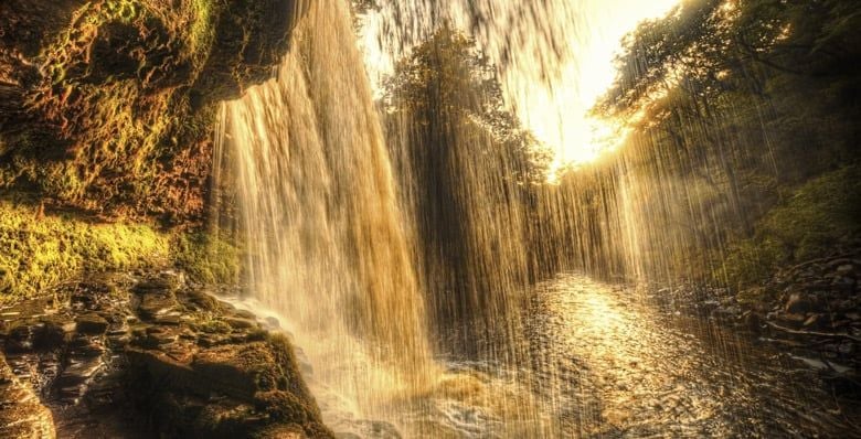 Waterfalls at Brecon Beacons